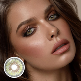 Lentes de contacto de color verde oscuro Cyrene